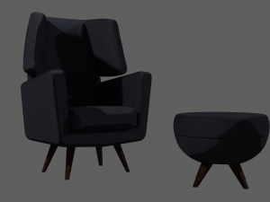 of a armchair 3Dモデル