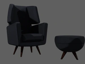 of a armchair 3D Model