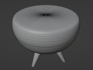 of a armchair 3Dモデル