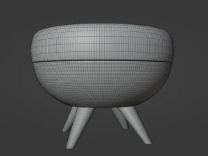 of a armchair 3D Model
