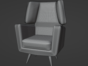 of a armchair 3Dモデル