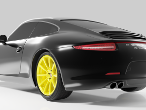Porsche 911 Carrera 4S 3D Model