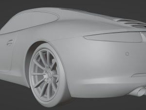Porsche 911 Carrera 4S 3D Model