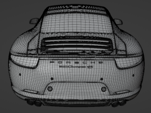Porsche 911 Carrera 4S 3D Model