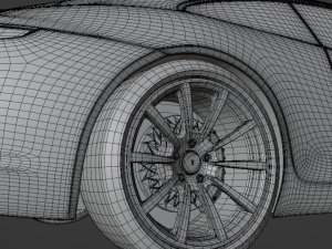 Porsche 911 Carrera 4S 3D Model
