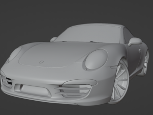 Porsche 911 Carrera 4S 3D Model