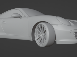 Porsche 911 Carrera 4S 3D Model