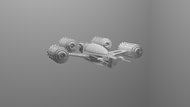 star fighter 3D Model .c4d .max .obj .3ds .fbx .stl .blend 