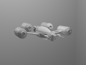 star fighter 3D Model