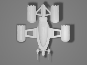 star fighter 3D Model
