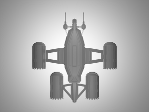 star fighter 3D Model
