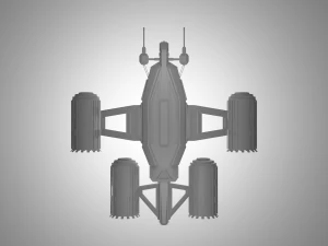 star fighter 3D Model