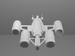 star fighter 3D Model