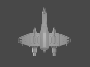 star fighter 2 3D Model