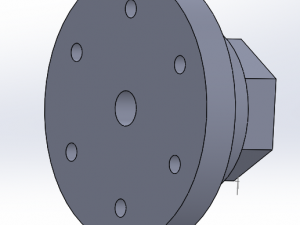 logitech g27-g29 quick release 3D Model