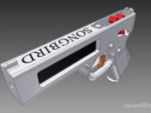 pm422 songbird pistol v21 3D Model
