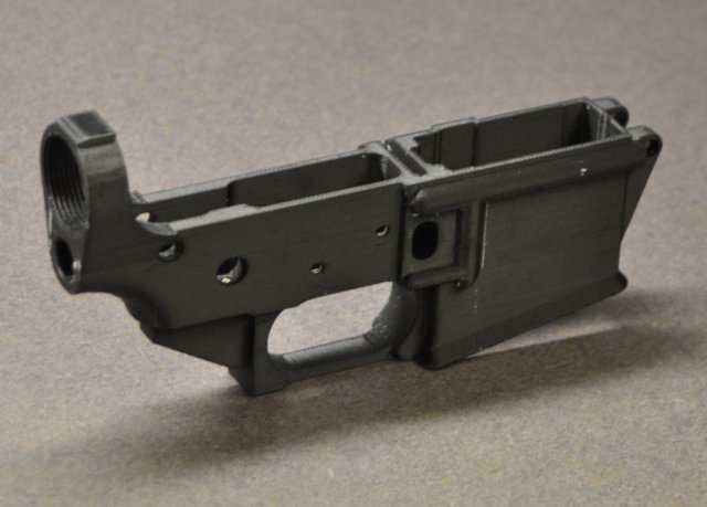 ar-15 lower receiver 3D 모델 .c4d .max .obj .3ds .fbx .stl .blend 