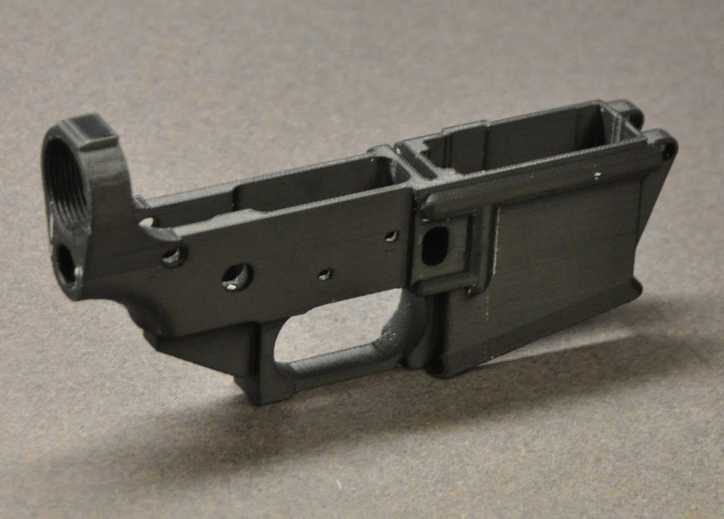 ar-15 lower receiver 3D Model .c4d .max .obj .3ds .fbx .stl .blend 