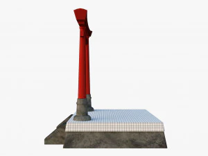 日本纸门 3D 模型