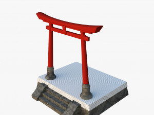 japanesetoriigate 3D Модель