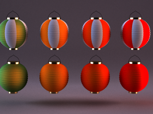 japanpaperlantern 3D Model