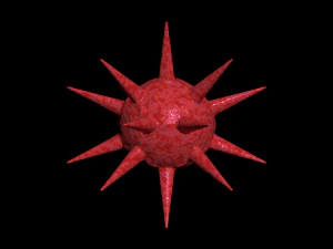 bacterias virus set 3D Model