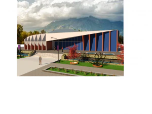 sport building 3D Model