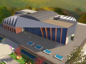 sport building 3D Model