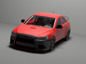 mitsubishi lancer 3D Model