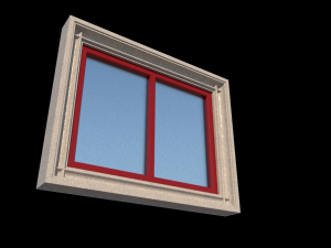 classical window 3D Model