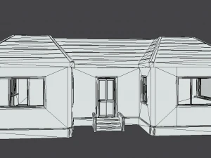 brick house 3D Model