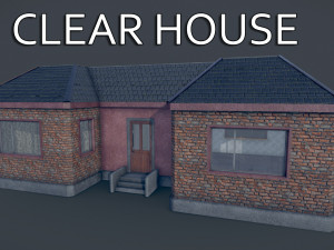 brick house 3D मॉडल