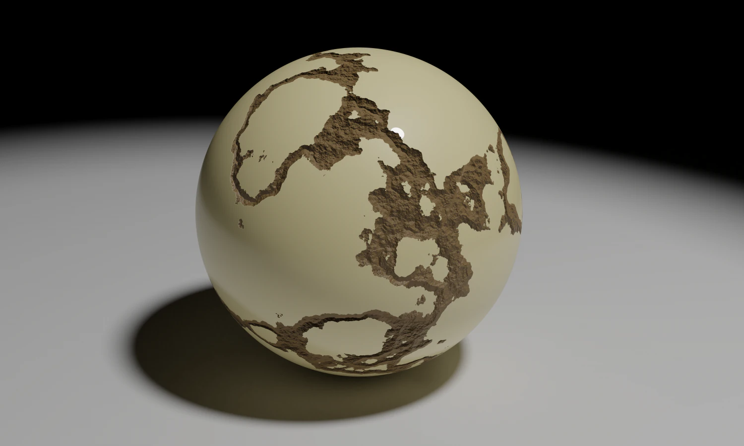 cracked uv sphere 3D Model .c4d .max .obj .3ds .fbx .stl .blend 
