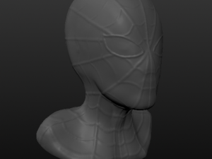 spiderman head 3D Model