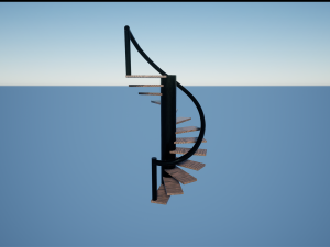spiral staircase 3D Model