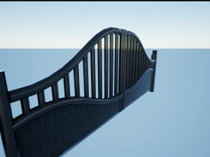 puerta de doble hoja Modelo 3D