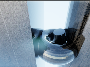 double leaf gate 3D Модель
