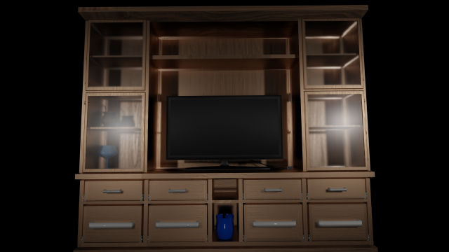Cabinet Modello 3D .c4d .max .obj .3ds .fbx .stl .blend 