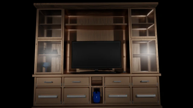 Gabinete Modelo 3D .c4d .max .obj .3ds .fbx .stl .blend