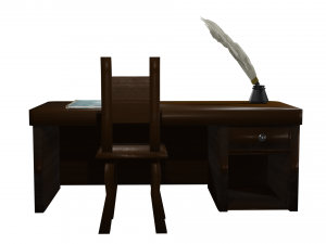 Desk 3D Model