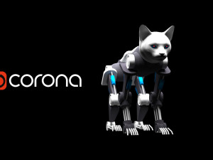robot cat 3D Model