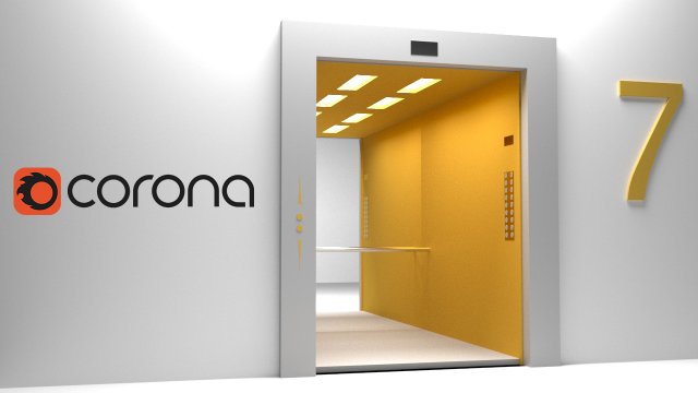 elevator 500kg 3D Model .c4d .max .obj .3ds .fbx .stl .blend 