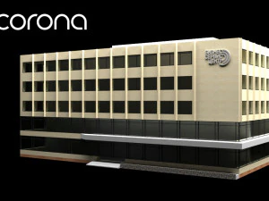 дом жизни города могилева 3D Модель