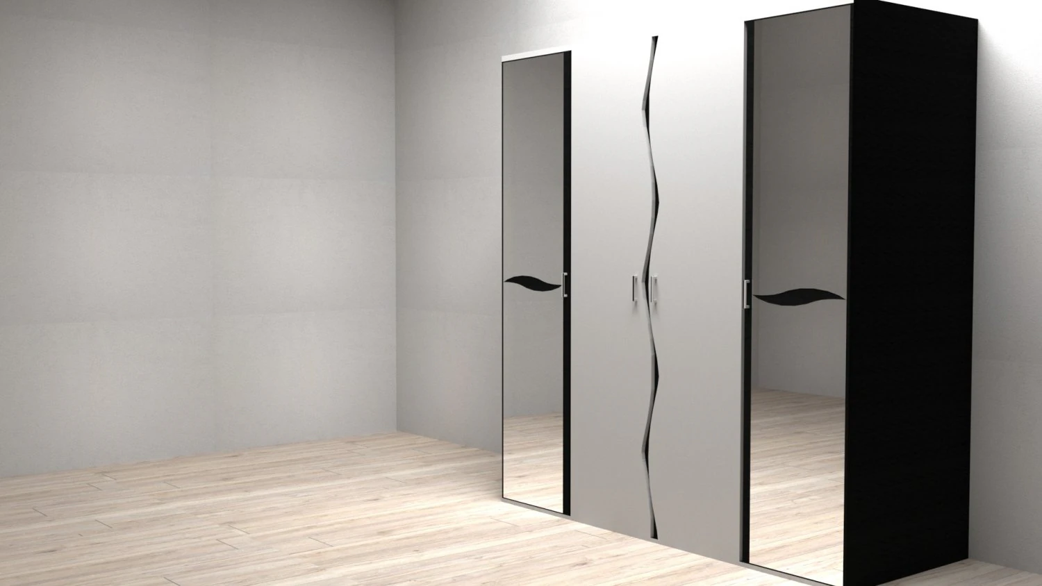 wardrobe compartment 3D Model .c4d .max .obj .3ds .fbx .stl .blend 