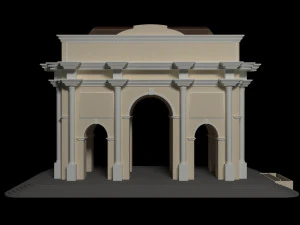 arc de triomphe 3D Model