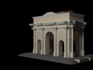 arc de triomphe Modelo 3D