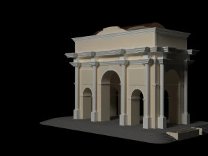 arc de triomphe 3D Model