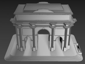 arc de triomphe Modelo 3D