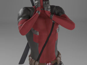 deadpool hilarious surprise 3d print model 3D Print Model