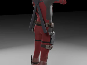 deadpool hilarious surprise 3d print model 3D Print Model